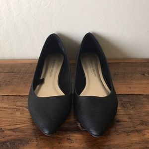 Christian Siriano black flats